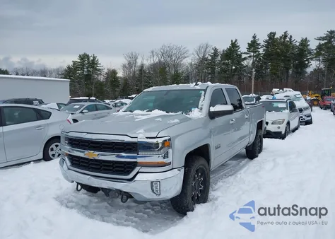 2018 Chevrolet Silverado 1500 1Lt из США, поврежденный, VIN 3GCUKREC5JG573556